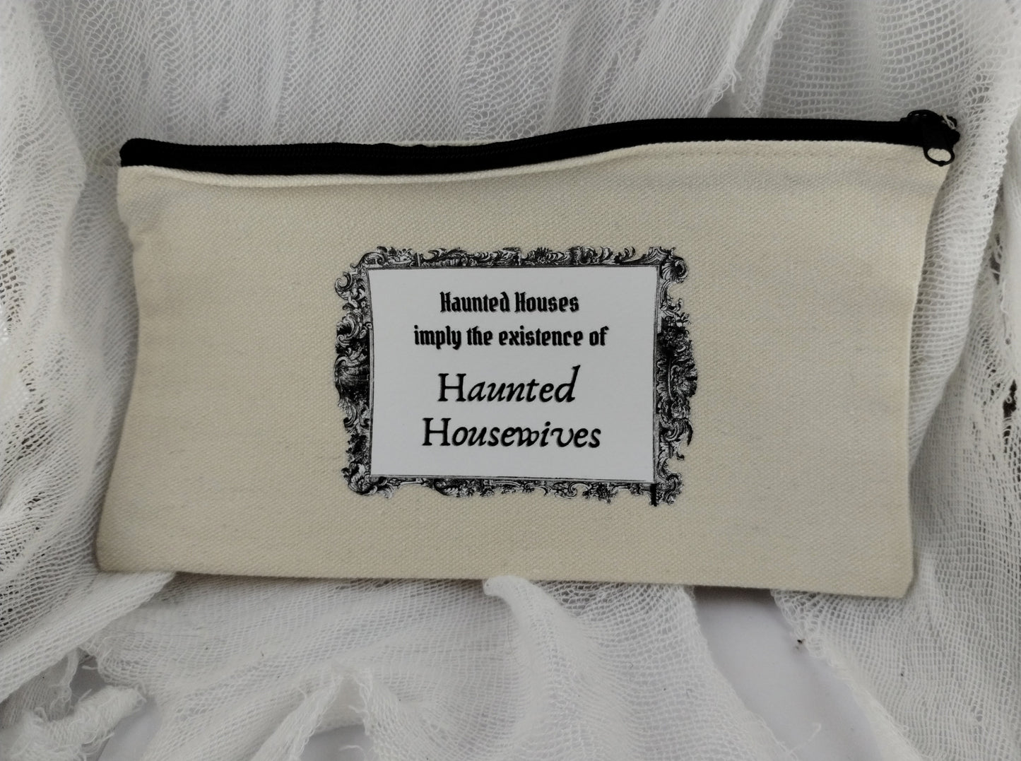 Haunted Houses Cosmetic Bag