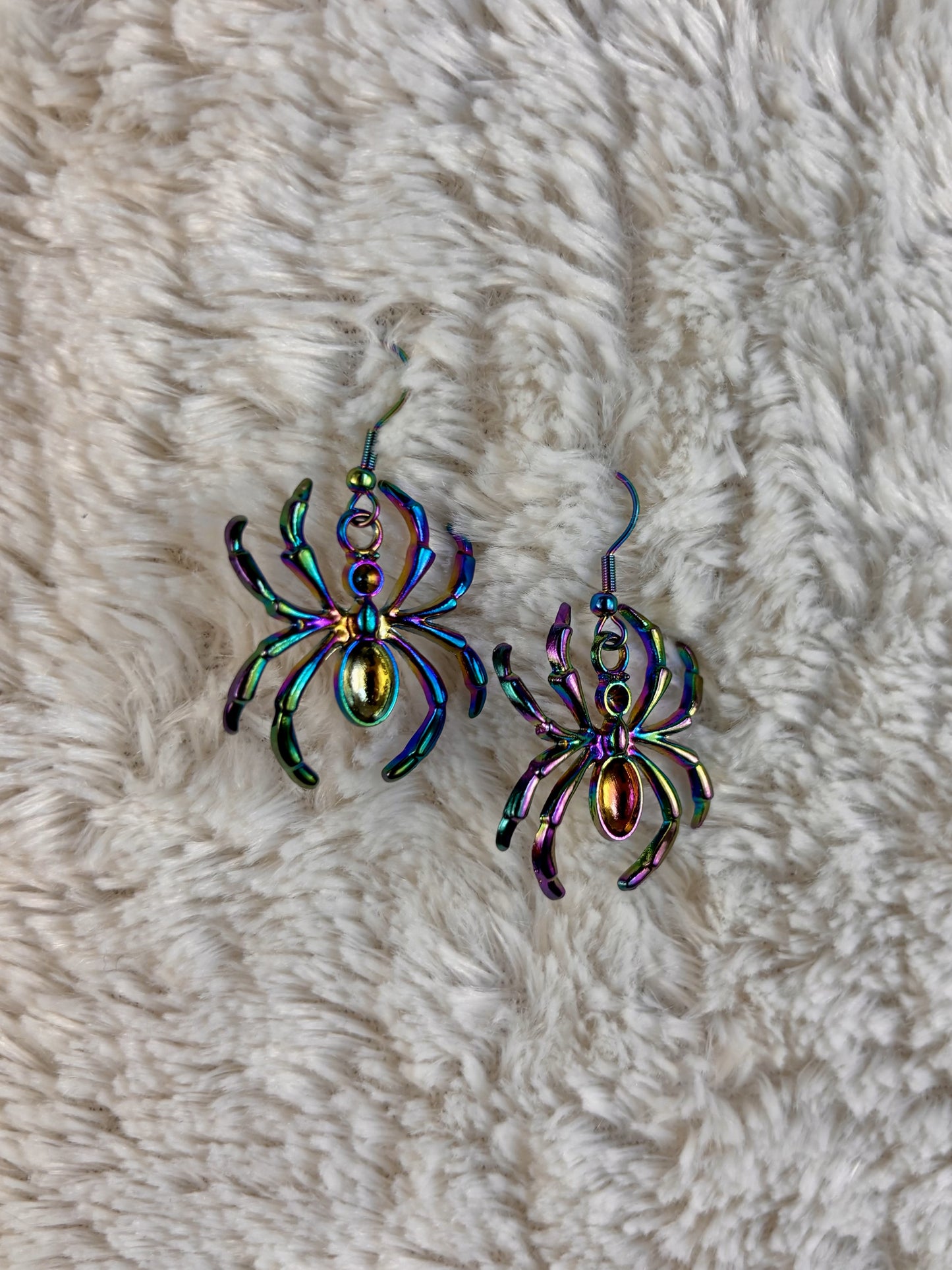Pride Spider Earrings