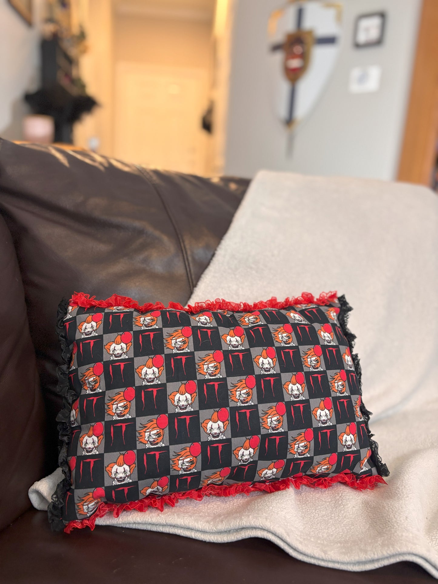 Handsewn Throw Pillow - ClownCore
