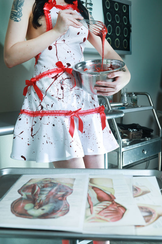 Bloody Baker Bimbo Apron