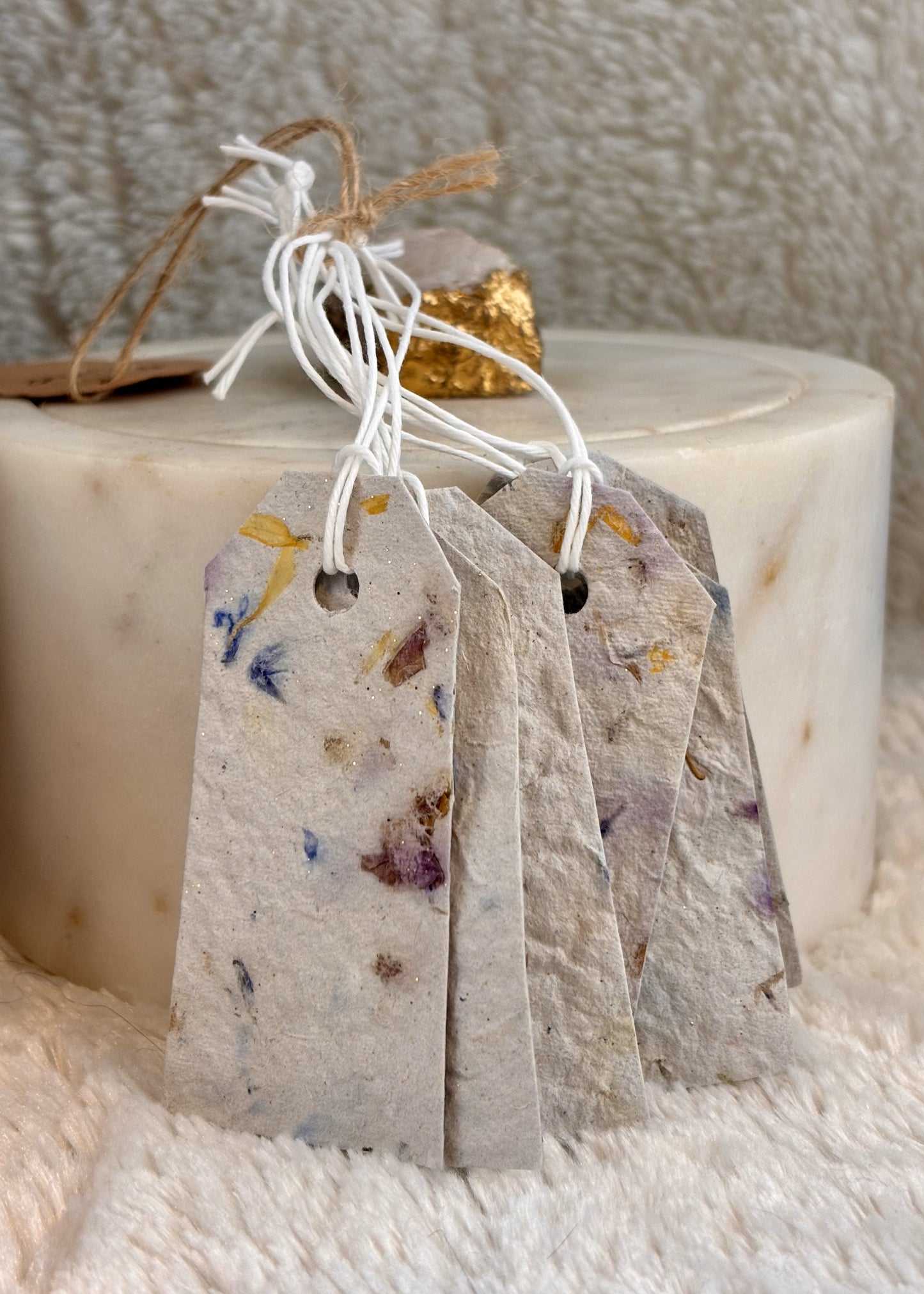 Upcycled Paper Tags (6ct)