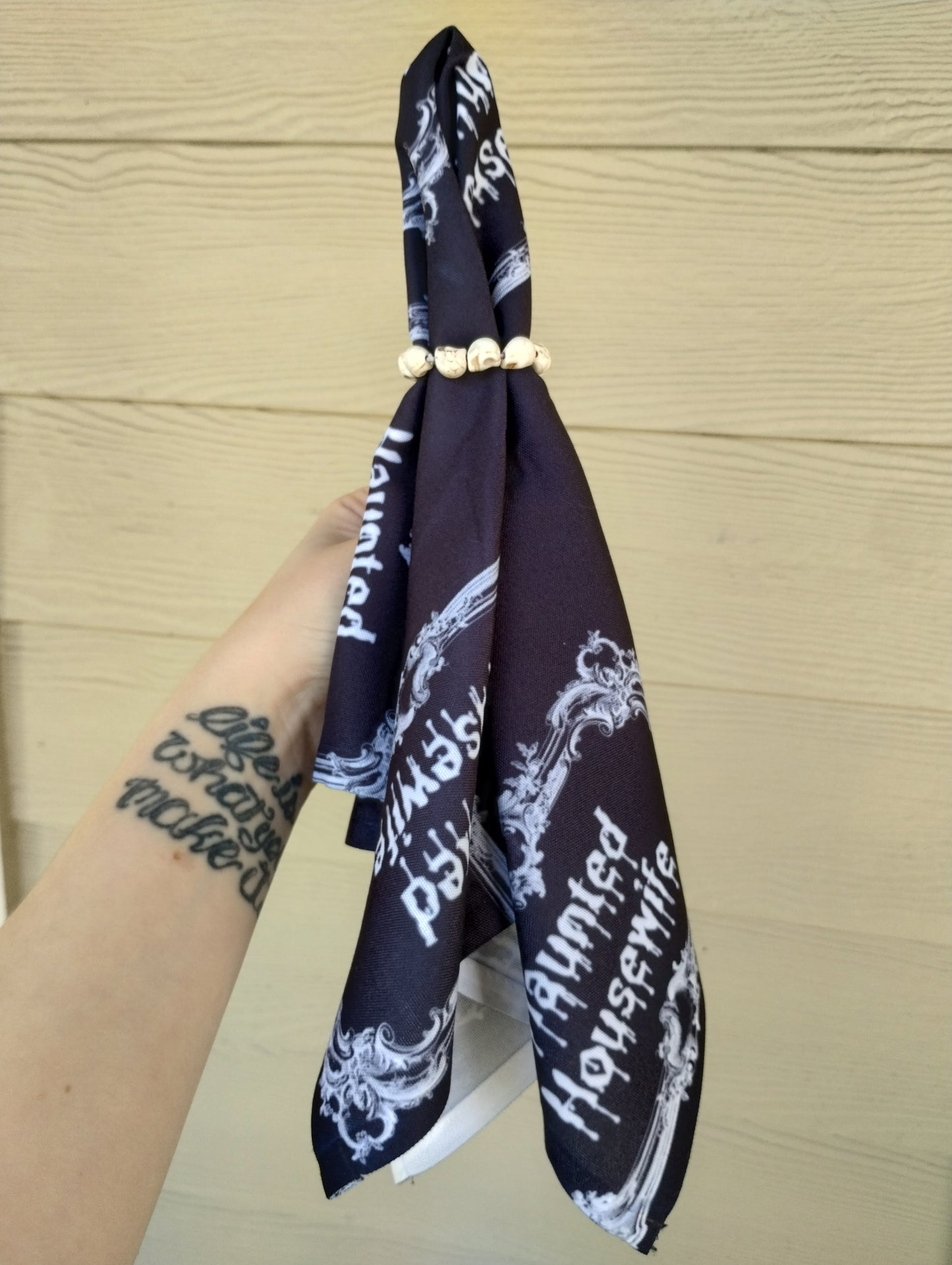 Handmade Skull Napkin Rings