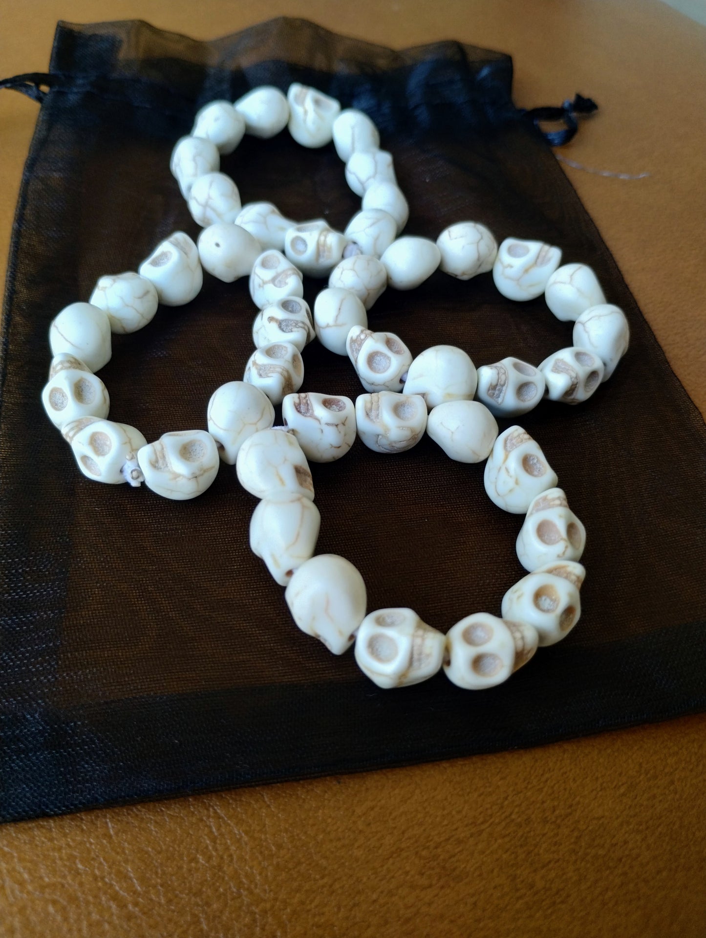 Handmade Skull Napkin Rings