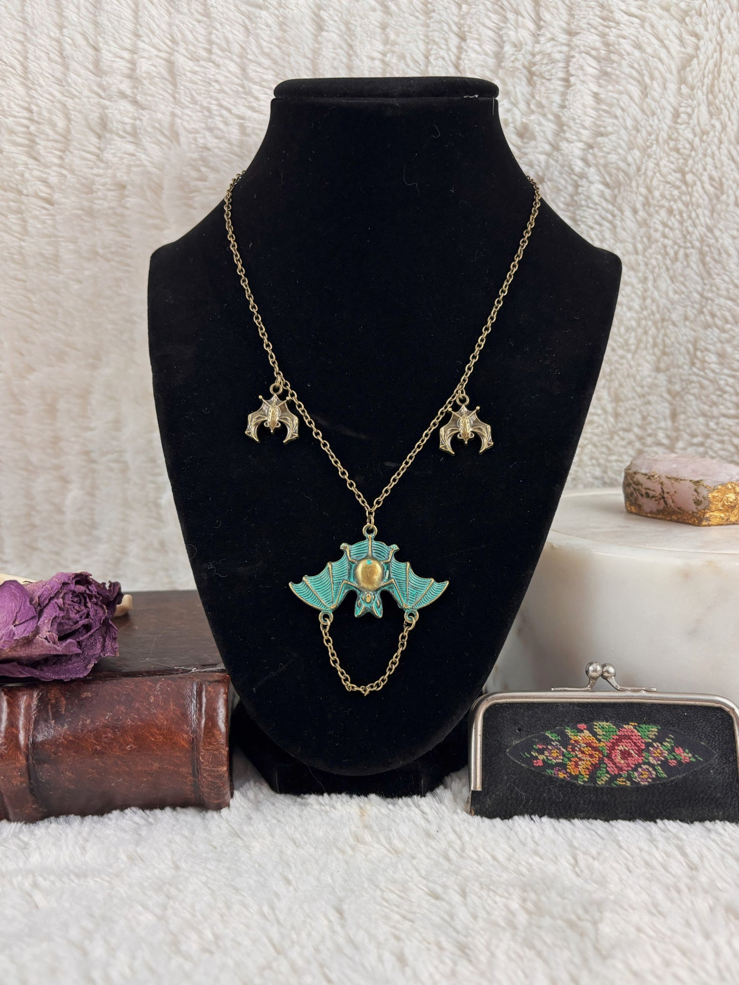 Mother of Bats Necklace