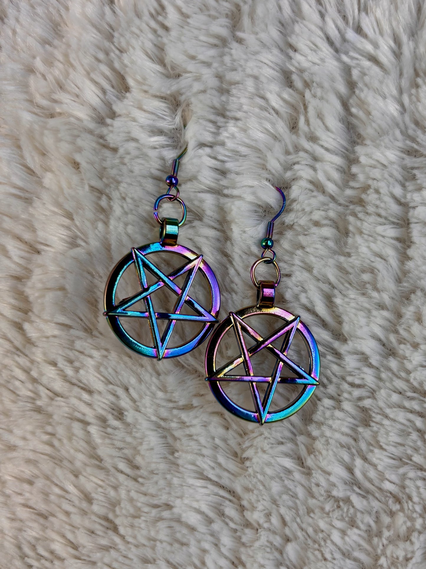 Pride Pentagram Earrings