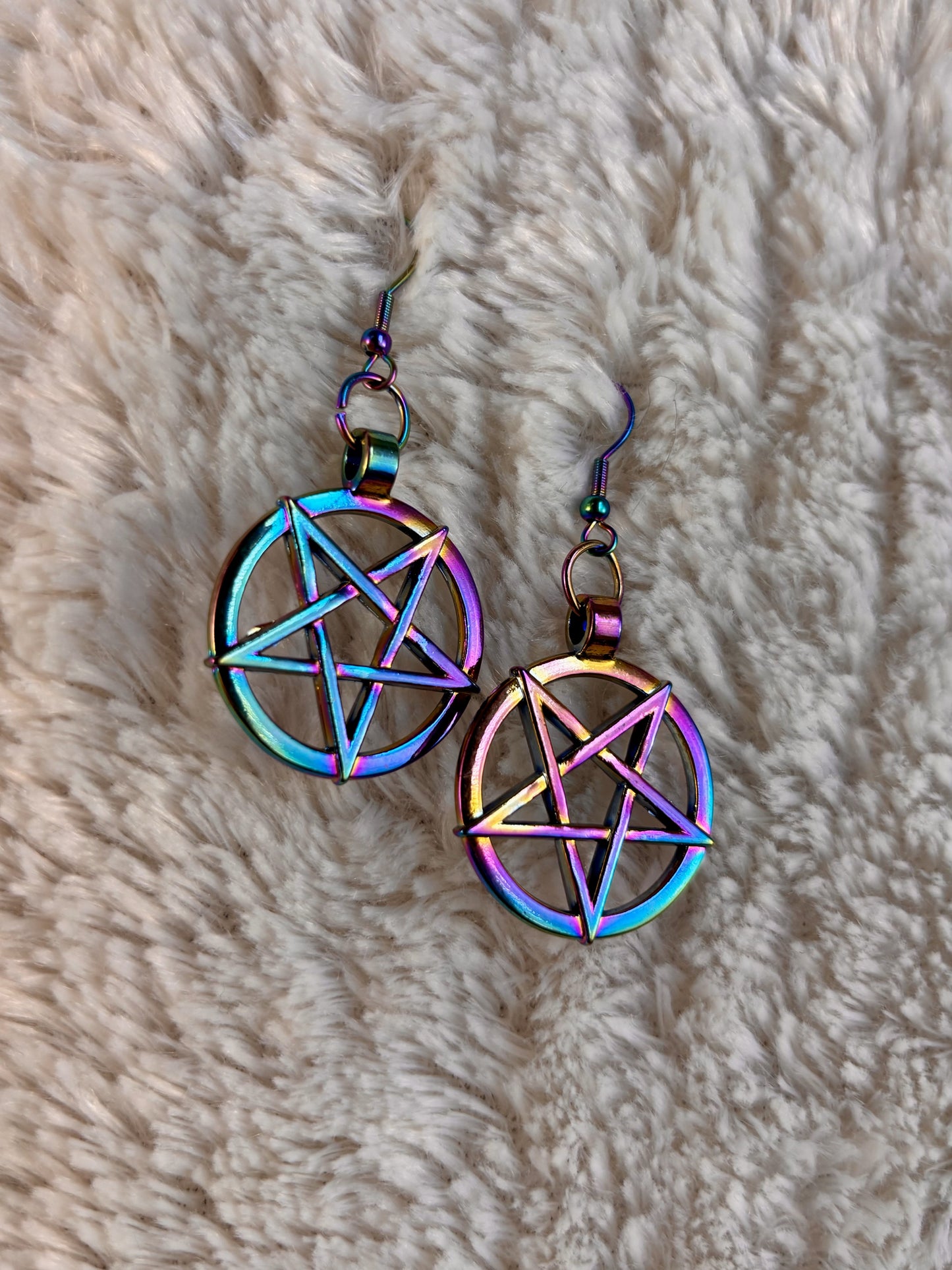 Pride Pentagram Earrings
