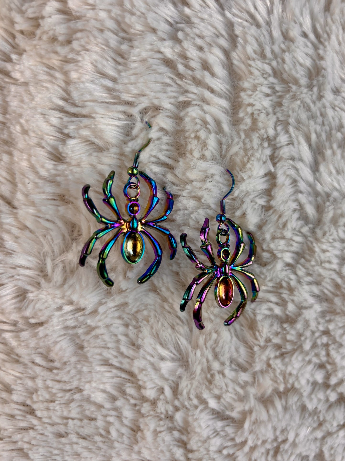 Pride Spider Earrings