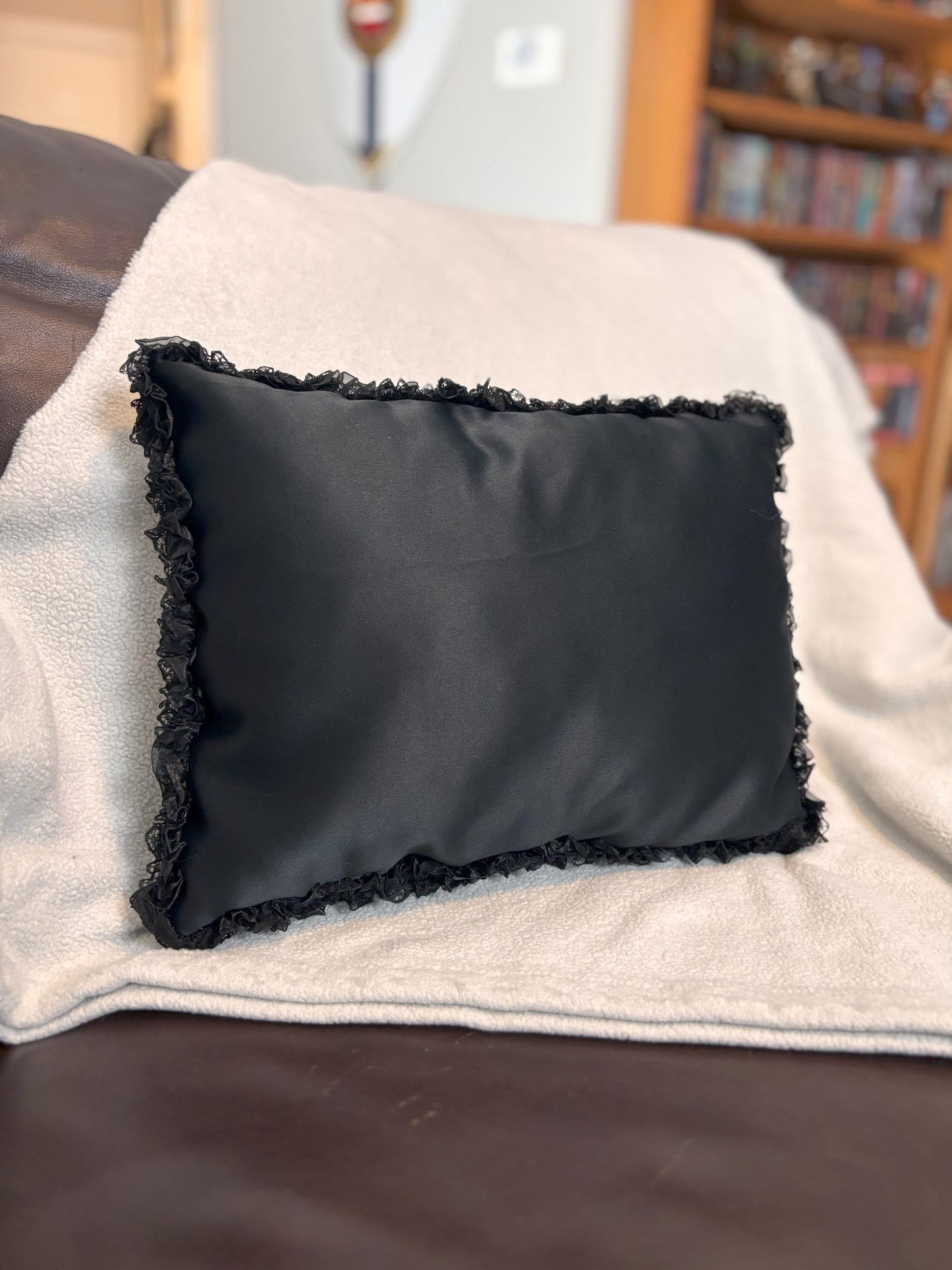 Handsewn Throw Pillow - Ghostface