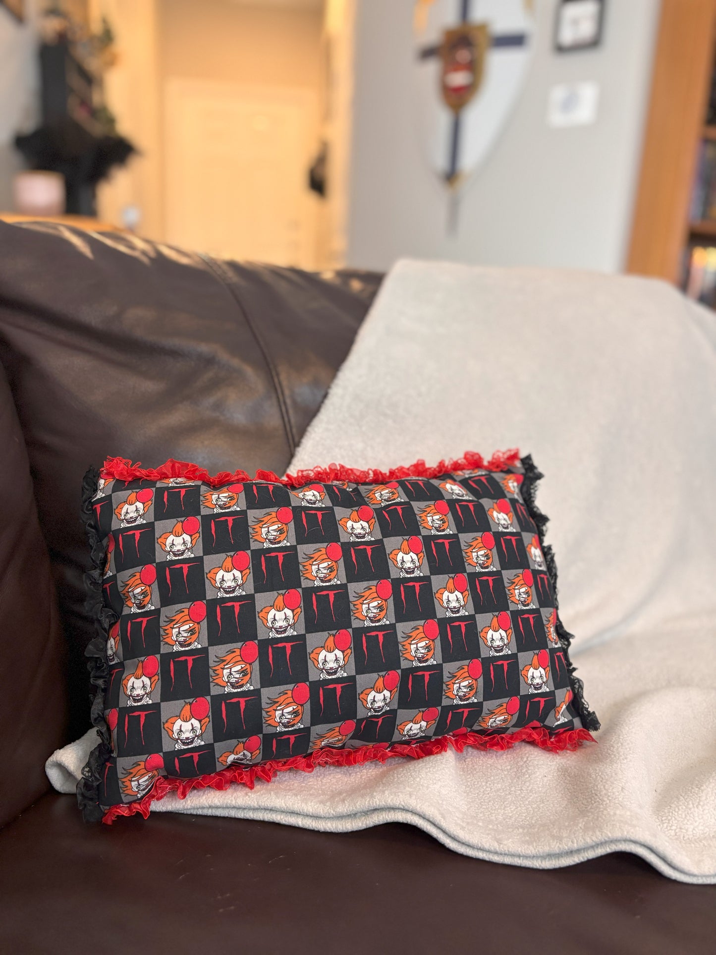 Handsewn Throw Pillow - ClownCore