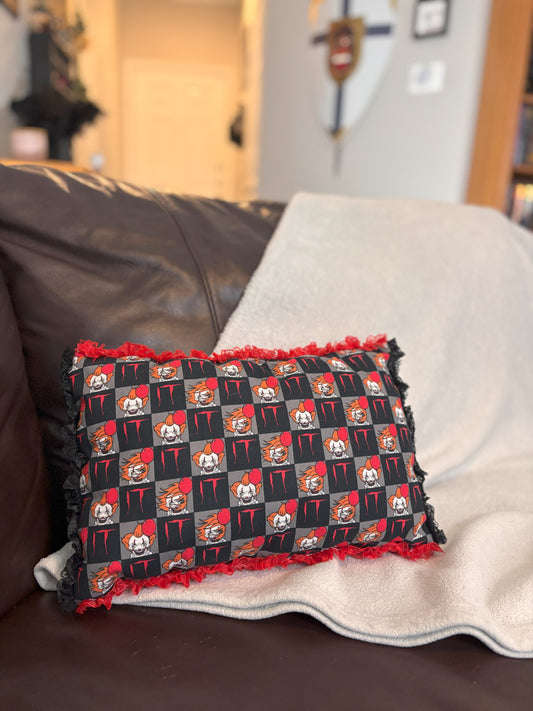 Handsewn Throw Pillow - ClownCore