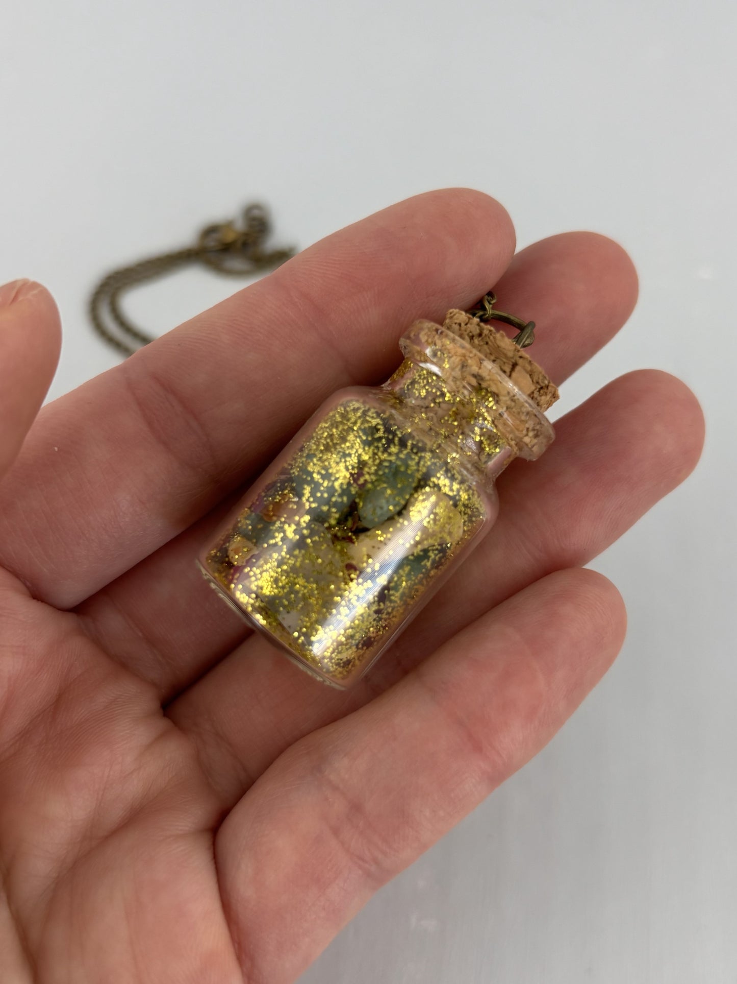 Adventurer's Bounty Jar Necklace - Romantasy Collection